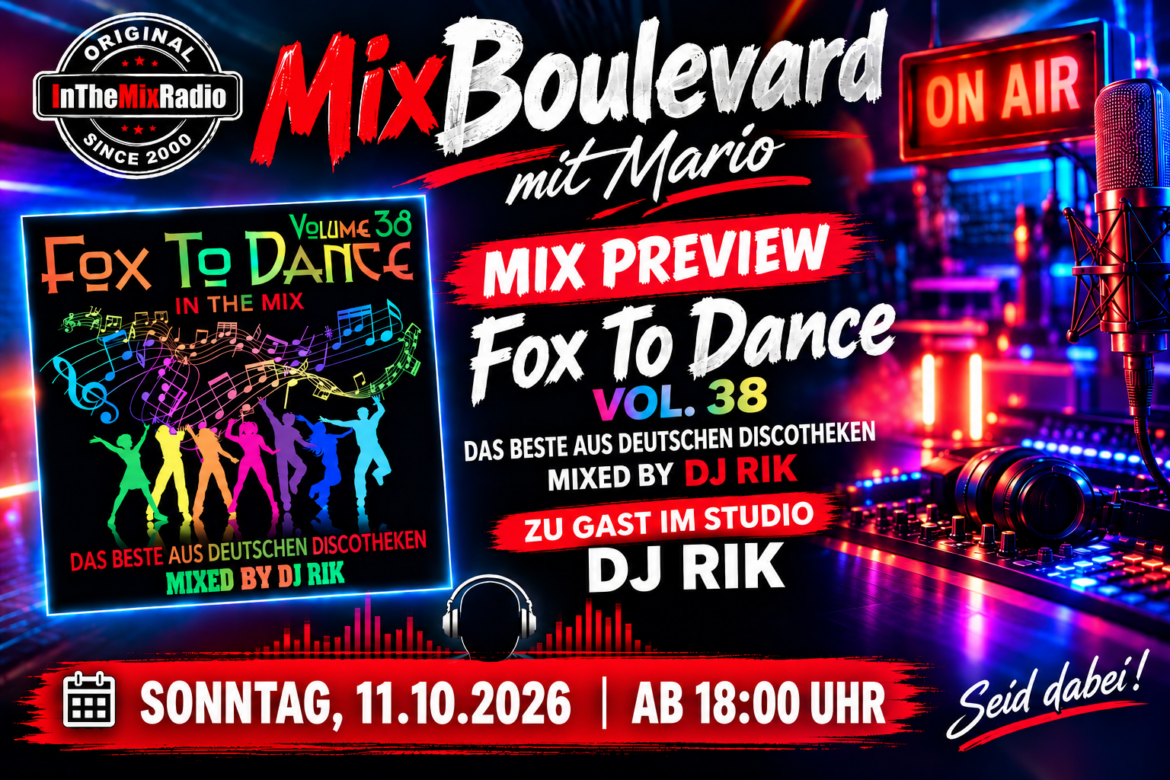 Der Mix Boukevard mit DJ Rik